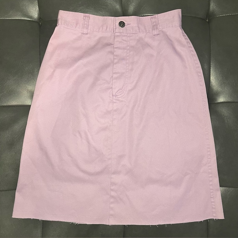 Vintage Levi Strauss Purple midi skirt
